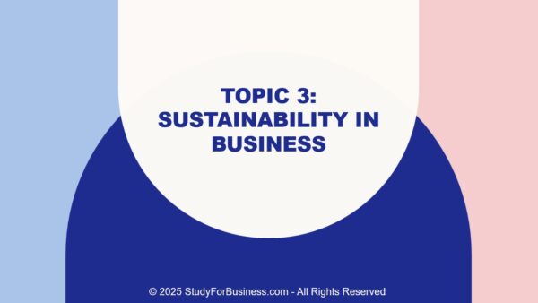 Sustainability in Business: 6 Essential PowerPoint Decks for A-Level Business Studies